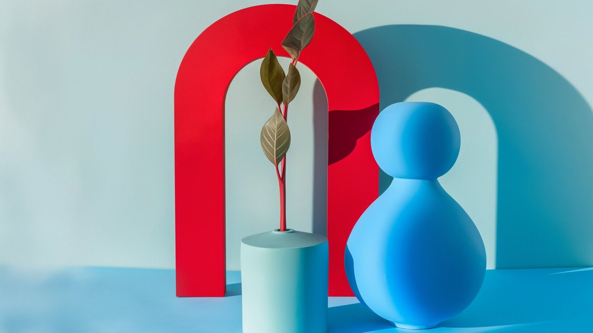 Modern Minimalist Still Life Composition